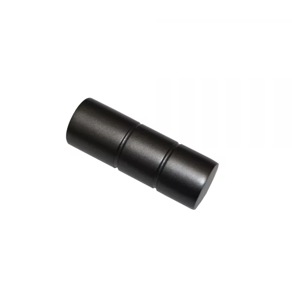 Gardinia Endknopf für Gardinenstange Sol zylinderförmig Ø 16 mm  2er-Pack