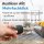 Shelly Blu Button Tough Schwarz | Intelligente Bluetooth-Taste zur Aktivierung von Aktionen und Szenen | Multi-Klick-Aktivierung | Sofortige Reaktionszeit | Schutzklasse IP54 | iOS-Android-App