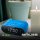 MUSE M-10 BL Radiowecker mit LED-Display, Zwei Weckzeiten, dimmbar, digitaler UKW-Tuner, 20 Senderspeicher, blau