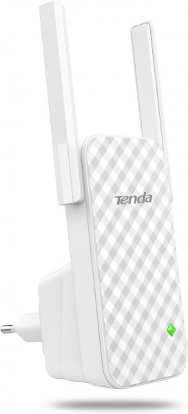 Tenda WLAN Verstärker A9, N300 WLAN Repeater mit 3dbi-Antennen, Signalverstärker mit WPS, WiFi Extender, Signalstärkeanzeige, hohe Reichweite und Wanddurchdringung, kompatibel mit Allen WLAN Routern