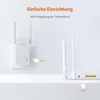 Tenda WLAN Verstärker A9, N300 WLAN Repeater mit...