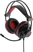 MR Gaming Series MediaRange MRGS300 Game 5.1 Surround Kopfhörer mit Kabel Schwarz/Rot