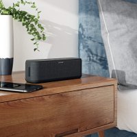 Anker Soundcore Boost Bluetooth Lautsprecher Upgrade mit fantastischem Sound, BassUp, 12 Std Wiedergabe, IPX7 Wasserschutz, Kabelloser mit individuellem EQ in App, Stereo-Pairing