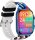 Trevi T-FIT 458 A Smartwatch con Display AMOLED 1.95" Always On ad Alta Definizione, Chiamate Wireless, Monitoraggio Sonno, Passi, Frequenza Cardiaca, Notifiche Social Media, Waterproof